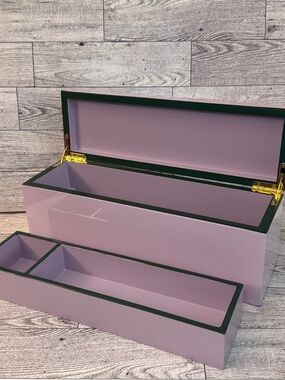 Anthropologie Pop Color Lacquer Jewelry Box